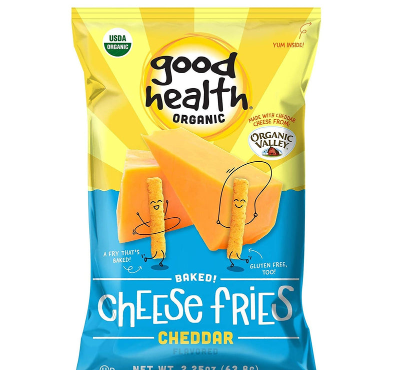 Good Health Organic Baked Cheddar Cheese Fries, 6-Pack 5.5 oz. Bags