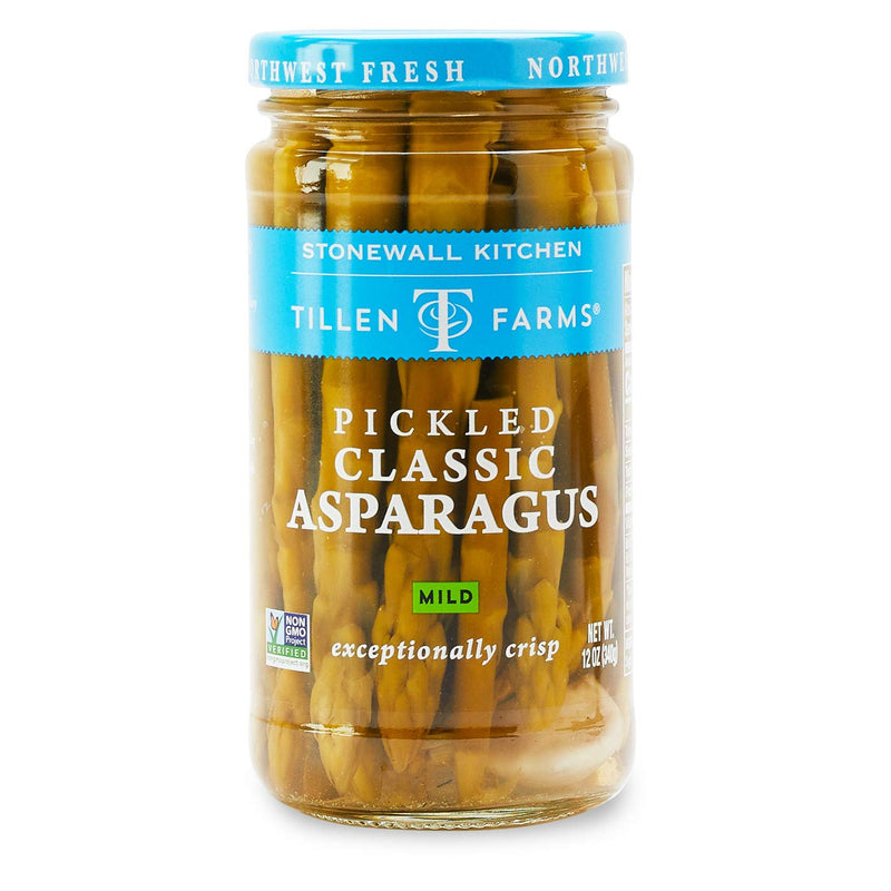 Tillen Farms Mild Pickled Asparagus, 4-Pack 12 oz. Jars