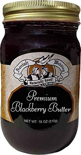 Amish Wedding Premium Blackberry Butter, 2-Pack 16 oz. Jars