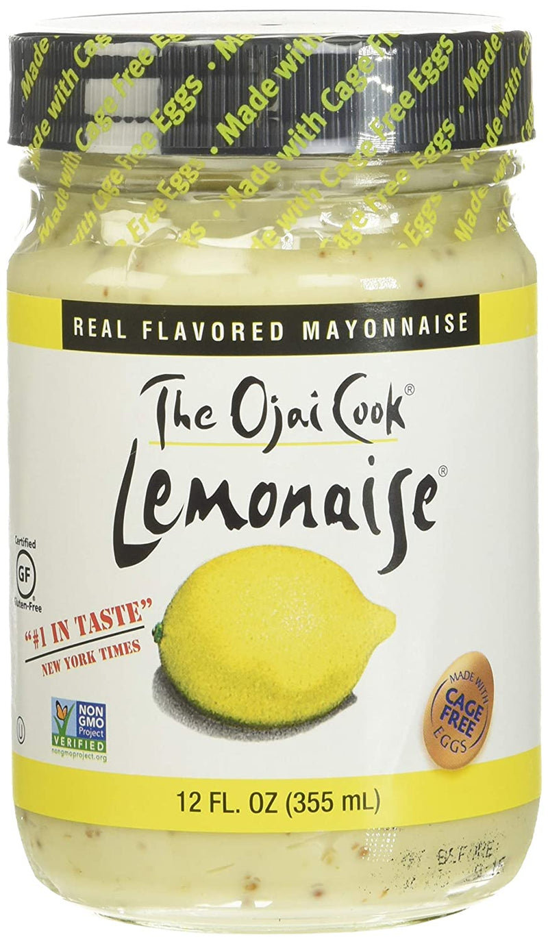 Ojai Cook Lemonaise Zesty Citrus Real Mayonnaise, 2- Pack 12 oz. Jars