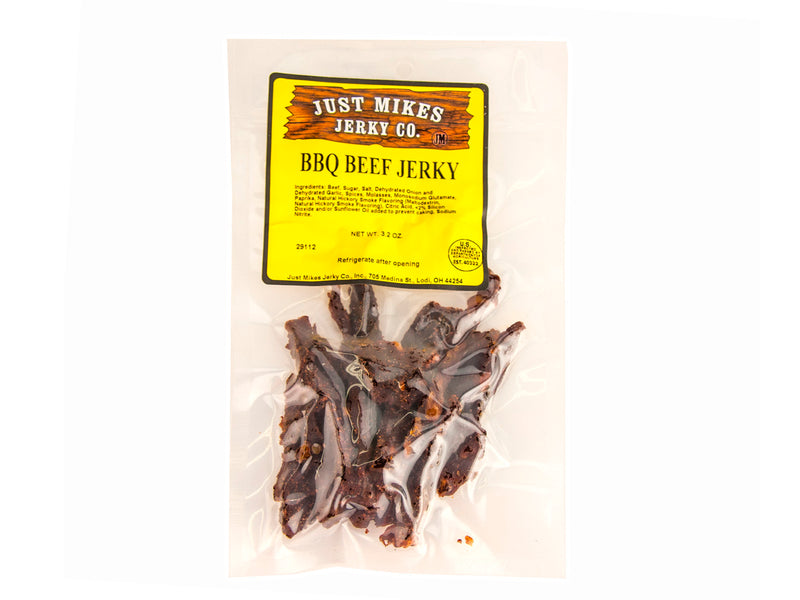 Just Mike's BBQ Flavor Beef Jerky, 4-Pack 3.2 oz. Package