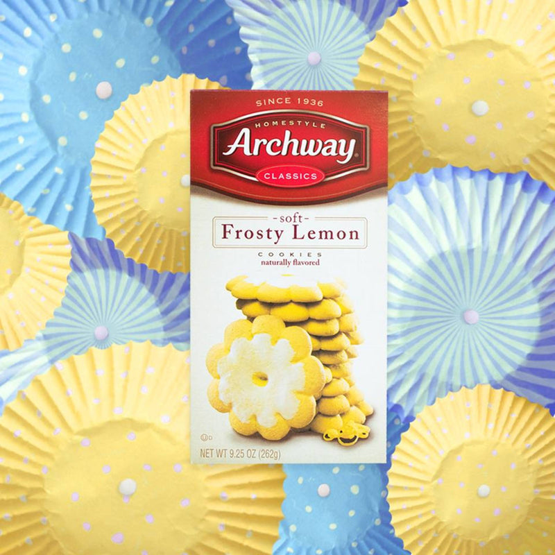 Archway Classics Soft Frosty Lemon Cookies, 3-Pack 9.25 oz. Trays