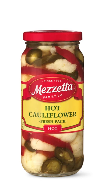 Mezzetta Pickled Cauliflower, 2-Pack 16 oz Glass Jars