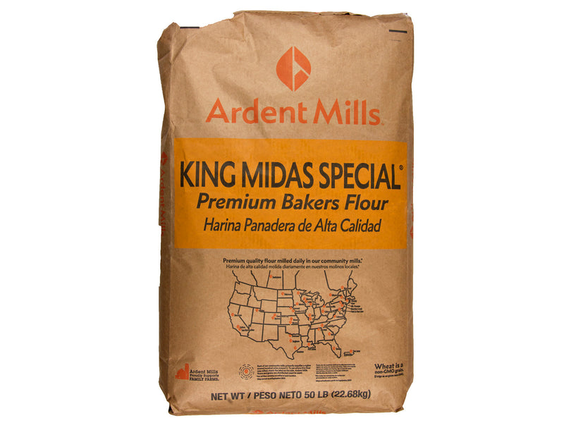 Ardent Mills King Midas Special Premium Bakers Bleached Flour, 50 lb. Bag