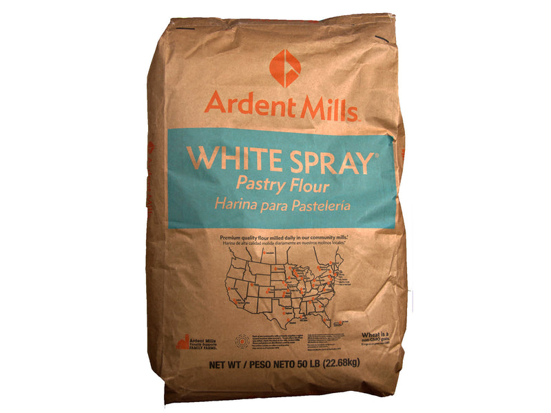 Ardent Mills White Spray Pastry Flour, 50 lb. Bag