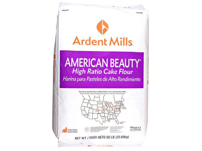 Ardent Mills American Beauty Hi-Rise Cake Flour, 50 lb. Bag