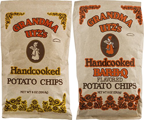 Grandma Utz's Kettle Style Potato Chips Variety 2-Pack 8 oz. Bags
