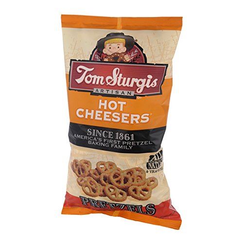 Tom Sturgis Hot Cheesers Pretzels 9 oz. Bag