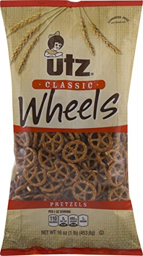 Utz Classic Wheels Pretzels 16 oz. Bag