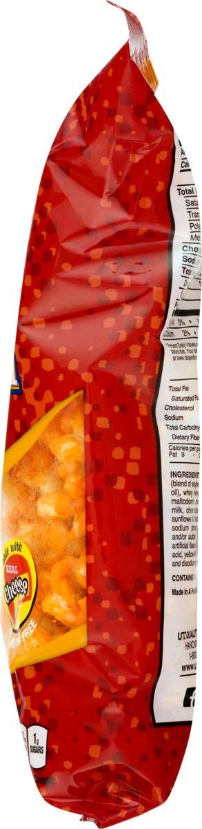 Utz Quality Foods Cheddar Cheese Puff'n Corn- 7.5 oz. Bags