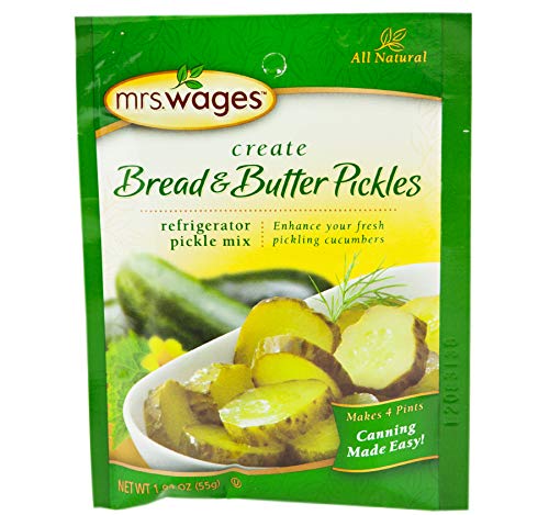 Mrs. Wages Refrigerator Pickle Seasoning Mix, 4-Pack 1.94 oz. Packs