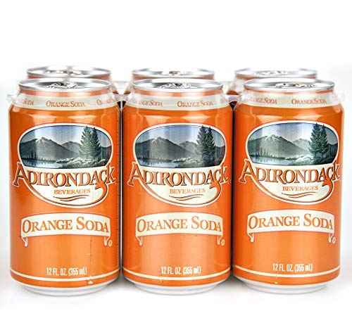 Adirondack Soda: Your Choice of Six Different Flavors, Case of 4-6 Packs