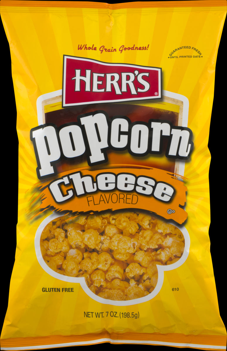 Herr's Cheese Flavored Popcorn - 6 Oz. (3 Bags)
