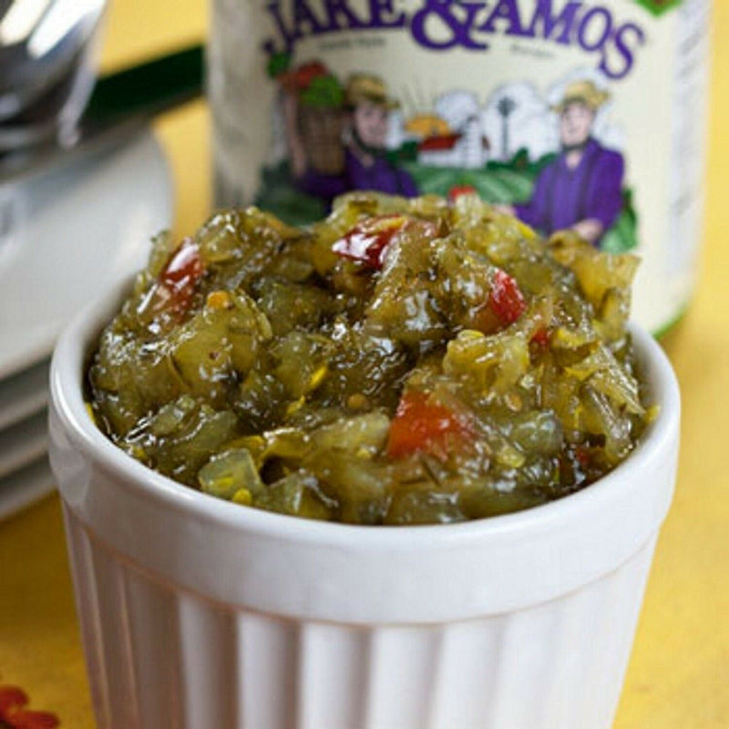 Jake & Amos Amish Made Sweet Pickle Relish- 2/16 oz. Jars