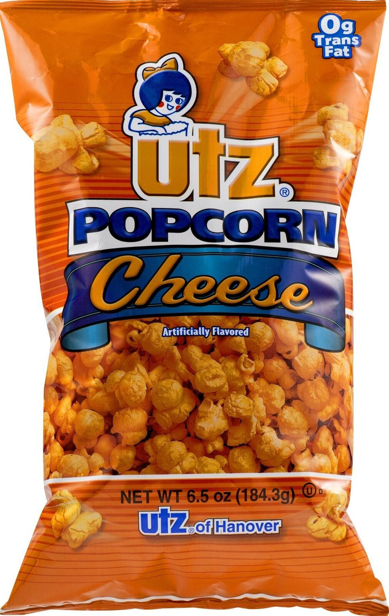 Utz Quality Foods Cheese Popcorn, 8-Pack 6.5 oz. Bags