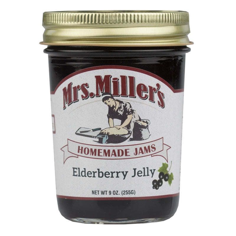 Mrs. Miller's Homemade Elderberry Jelly 9 oz. (3 Jars)