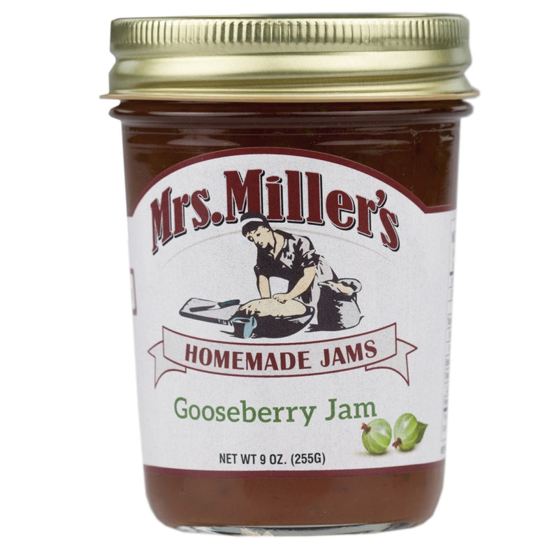 Mrs. Miller's Homemade Gooseberry Jam 9 oz. (3 Jars)