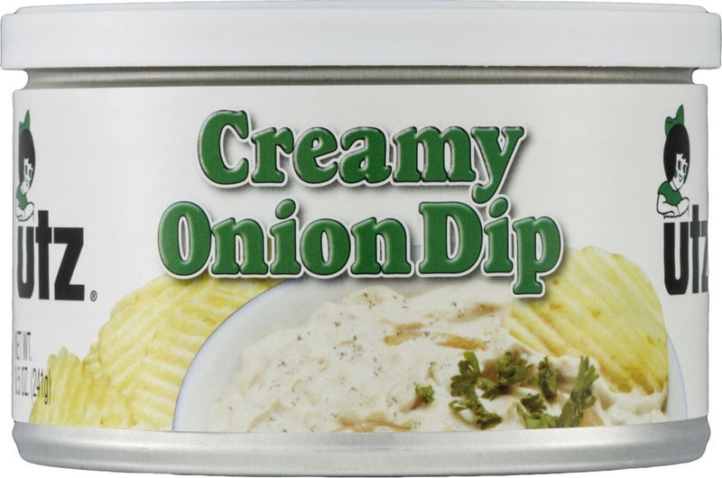 Utz Quality Foods Creamy Onion Dip, 2-Pack 8.5 oz. Cans