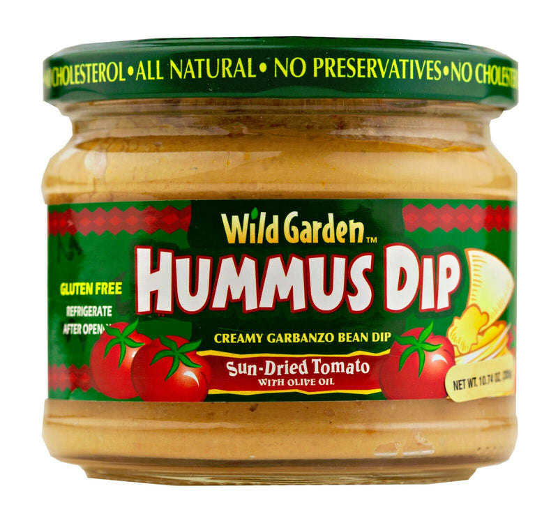 Wild Garden Creamy Garbanzo Bean Hummus Dip, 2-Pack 10.74 oz. Jars
