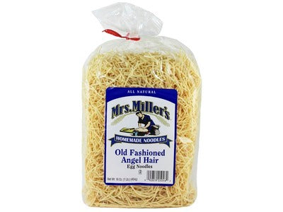 Mrs. Miller's Old Fashioned Angel Hair Noodles 16 oz. (2 Bags)
