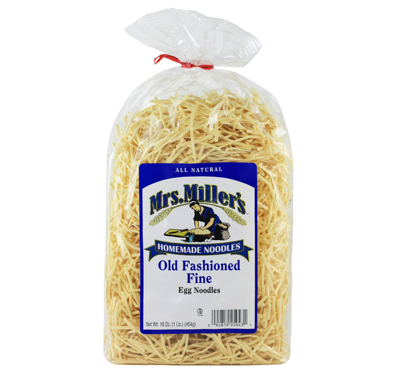 Mrs Miller’s Old Fashioned Fine Noodles 16 oz. (2 Bags)