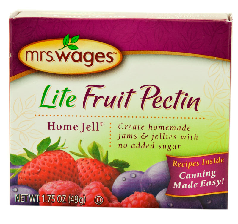 Mrs. Wages Lite Home Jell Fruit Pectin 1.75 oz. (2 Packages)