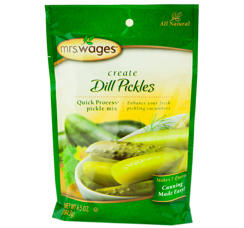 Mrs. Wages Dill Pickle Mix 6.5 oz. (6 Packets)