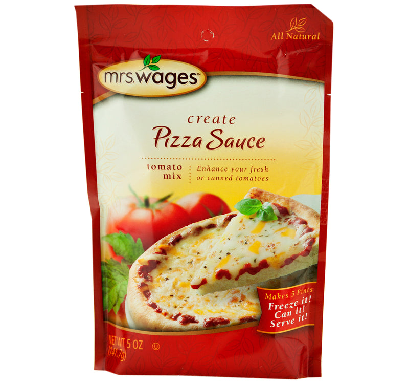 Mrs. Wages Pizza Sauce Mix 5 oz. (6 Packets)