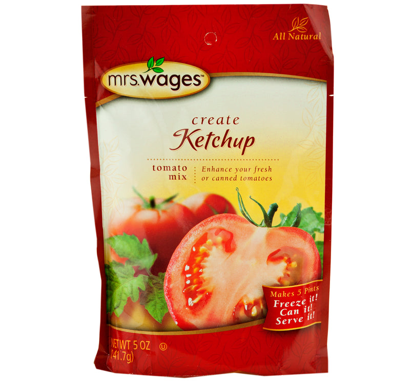 Mrs. Wages Ketchup Mix 5 oz. (6 Packets)