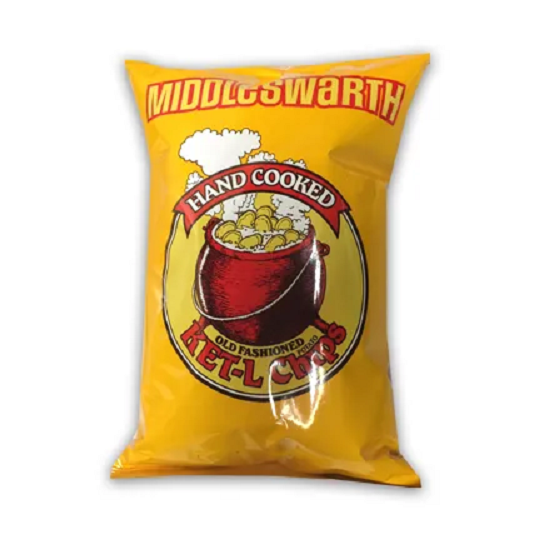 Middleswarth Ket'l Original Kettle Cooked Potato Chips, 3.5 oz. Single Serve Bags