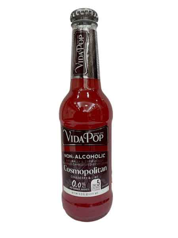 Vida Pop Non-Alcoholic Carbonated Mocktails Drink, 12-Pack 9.3 fl. oz. Bottles