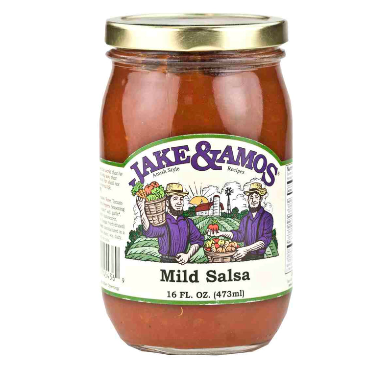 Jake & Amos Mild Salsa 16 oz. (3 Jars)