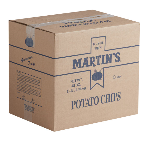 Martin's Potato Chips 3 lb. Economy Sized- Original Sea Salt