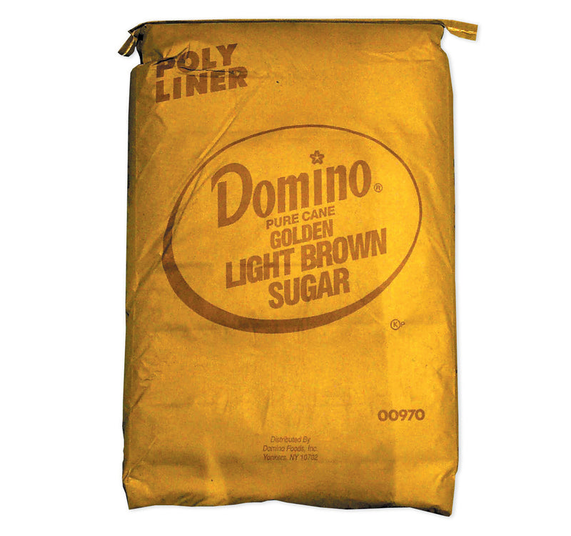 Domino Light Brown Sugar 50lb. Bag