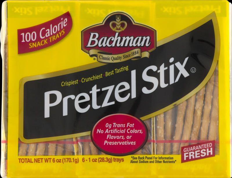 Bachman Pretzel Stix®  6-1 oz. Trays (6 Packages)