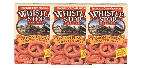 Whistle Stop Cafe Recipes Onion Ring Batter Mix- Three 9 oz. Boxes