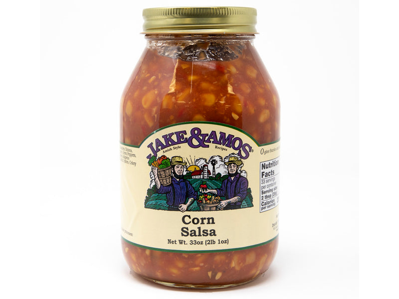 Jake & Amos Corn Salsa, 2-Pack 33 oz. Jars
