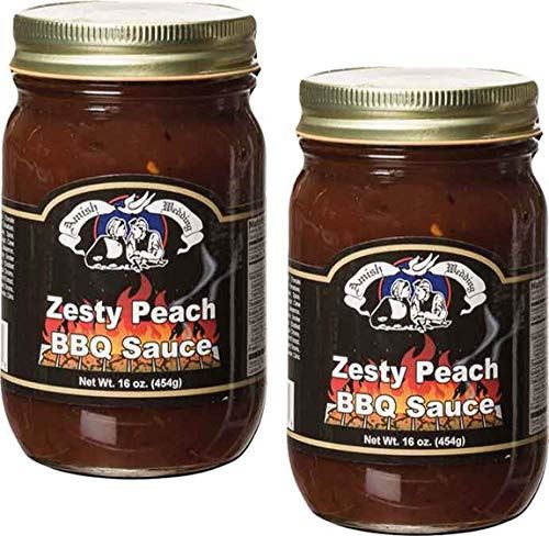 Amish Wedding Old Fashioned BBQ Sauces, 2-Pack 15 oz. Jars