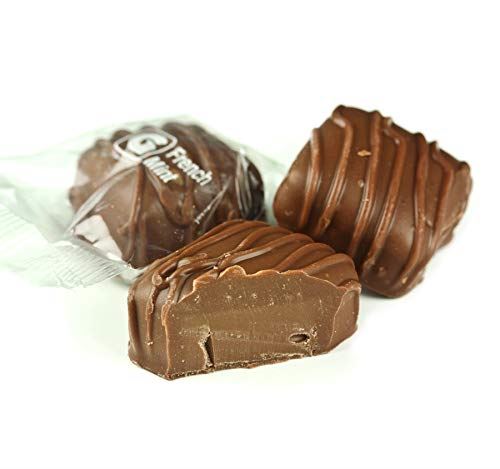 Giannios Candy Company Individually Wrapped Milk Chocolate French Mints, Bulk 10 lb. Box