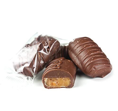 Giannios Candy Company Individually Wrapped Milk Chocolate English Toffees, Bulk 10 lb. Box