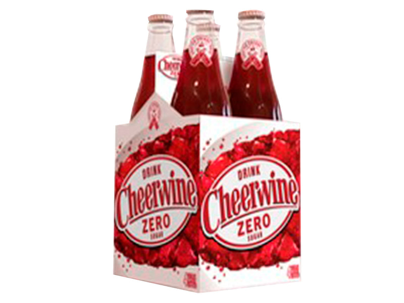 Cheerwine, The South's Unique Cherry Soft Drink Since 1917, 24-Pack Case 12 fl. oz. Bottles