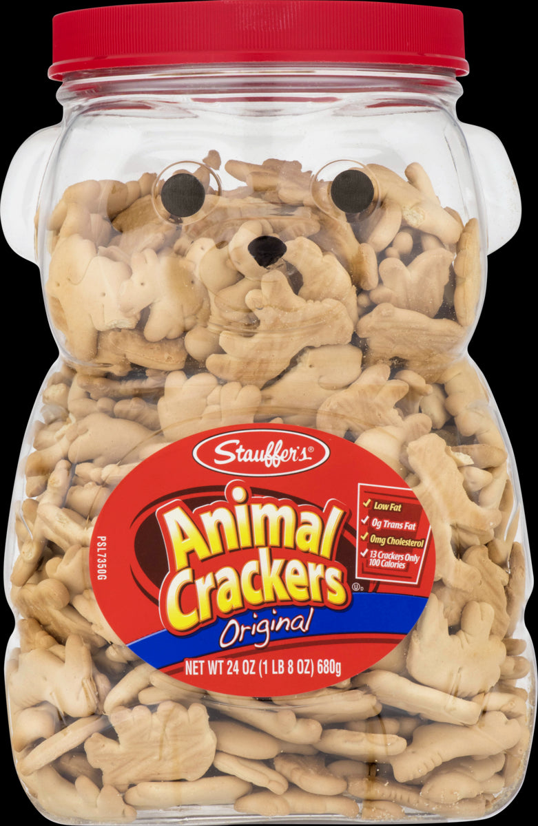 Stauffers Original Animal Crackers 24 oz. Bear Jug (2 Containers)