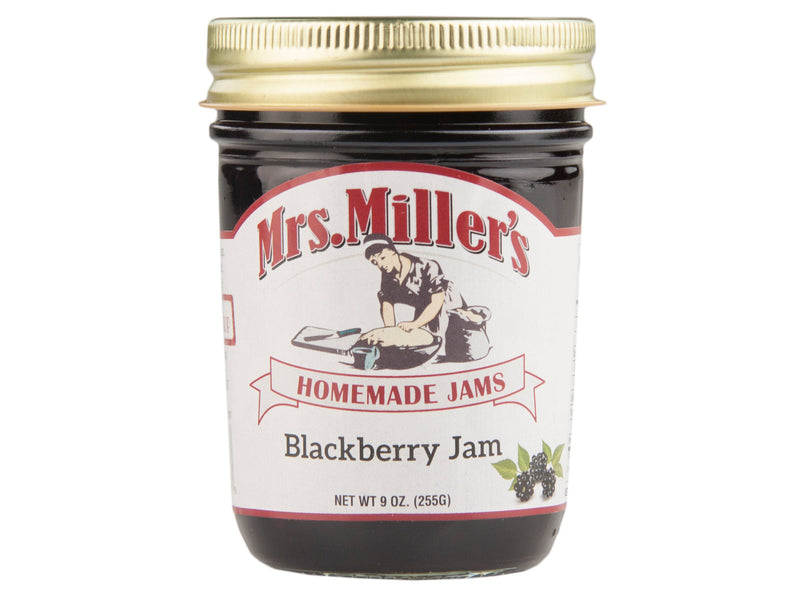 Mrs. Miller's Homemade Blackberry Jam 9 oz. (2 Jars)