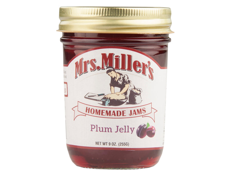 Mrs. Miller's Homemade Plum Jelly 9 oz. (3 Jars)