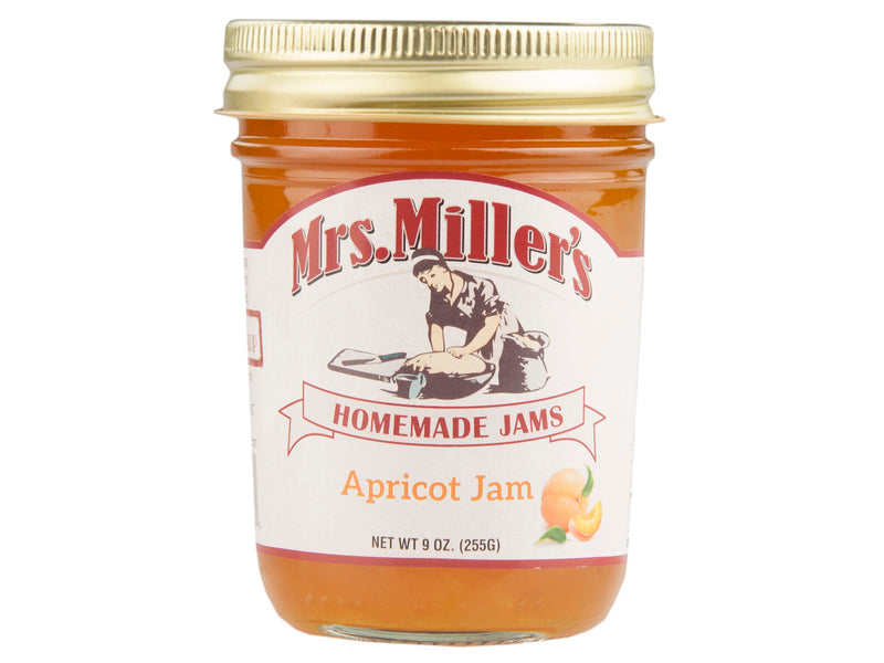 Mrs. Miller's Homemade Apricot Jam, 2-Pack 9 oz. Jars