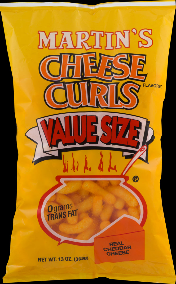 Martin's Cheese Curls 13 oz. Value Size Bag (3 Bags)