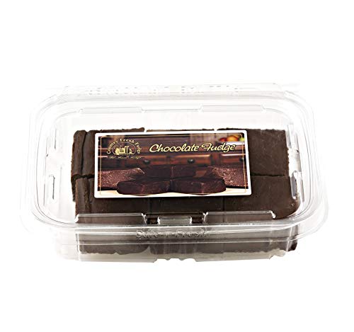 Country Fresh Rich & Creamy Fudge: Choice of Chocolate, Vanilla, Peanut Butter or Maple- Two 12 oz. Trays (Chocolate)