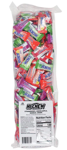 Hi-Chew Assorted Chewy Candies, Four Fruit Flavors 2.2 lb. Bag