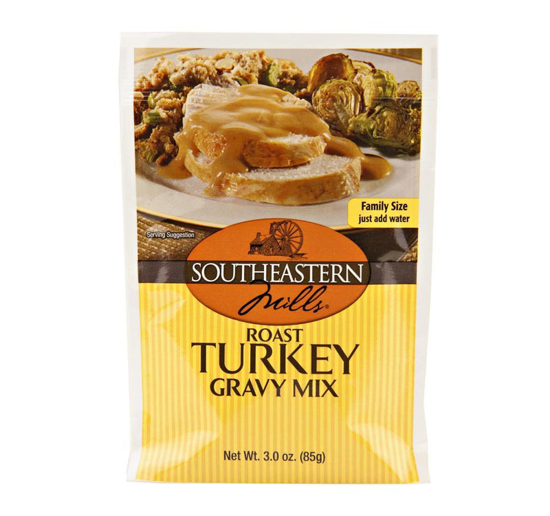 Southeastern Mills Roast Turkey Gravy Mix, 3 Oz. Package ( 4- Pack)