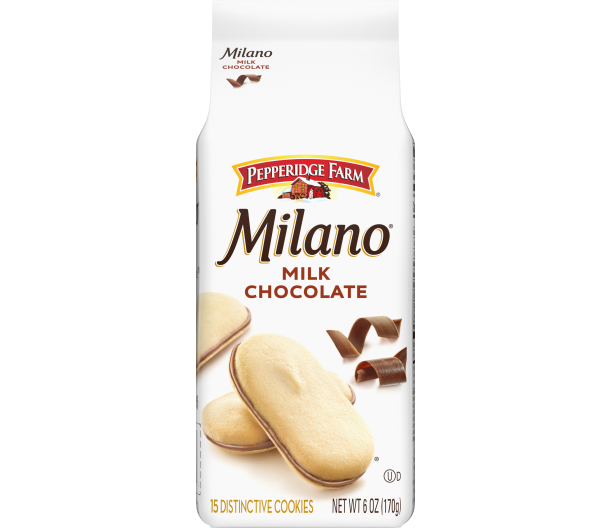 Pepperidge Farm Milano Cookies, Milk Chocolate, 3-Pack 6 Oz Bag